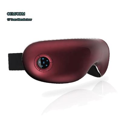 China Wireless USB Head Vibration Pressure Eye Care Massager With Music for sale