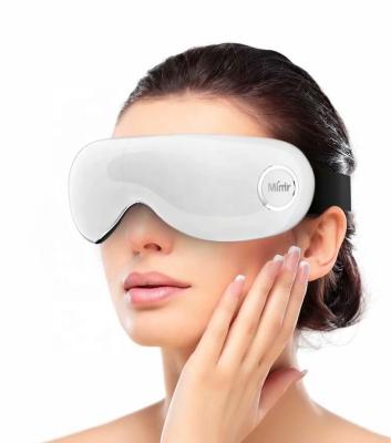 China Lithium Ion Batteries Folding Wireless Vibrating Mini Eye Massager Sleeping Eye Mask Eye Massager for sale