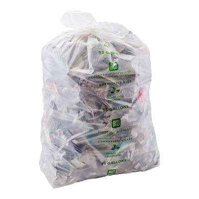 China Eco - Friendly Compostable Household Products Trash Bags Bin Liner Kitchen Trash Bag for sale