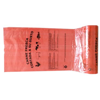 China Foodsaver Recyclable Customized Printing Bags On Roll Meat And Checken Poly Bags for sale