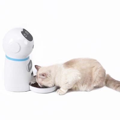 China Chy Big Pp003 Wifi Auto Pet Locator Smart Auto Supplies Tula Smart Measure Pet Feeder for sale