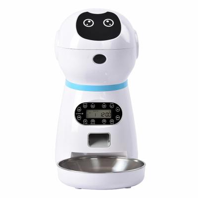 China Automatic Bowls&Feeders Pet Water Feeder A With Wifi Two Way Automatic Food Smart Pet Feeder for sale