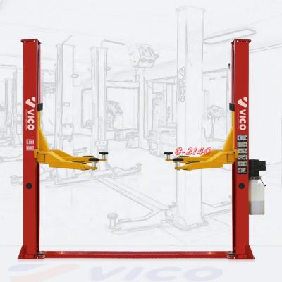 China VICO Classic 2 Post Lift Car Lift Two Sides Manual Actuator Mechanical Lift V-LZW-C-2140 4000KGS for sale