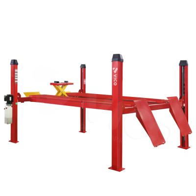 China Vico Car Mechanic Post Car Lift Four Column Lift For Wheel Alignment V-PBS-C-6340 For Sale 3500-5000kg for sale