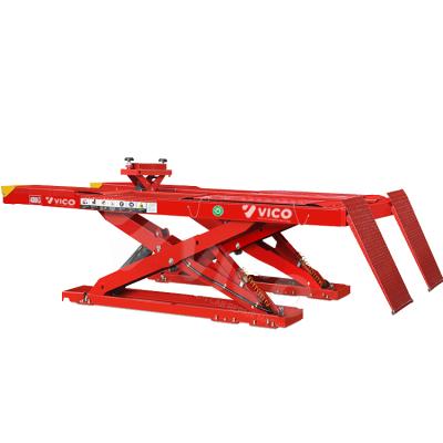 China Vico 4S Shop Wheel Alignment Scissor Lift Vehicle Scissor Lift V-JSDB-A-8140 3500-5500kg for sale