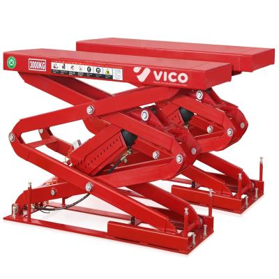 China Scissor Lift For Vehicle Maintenance Vico Collision Center Vehicle Lift For Sale In-ground Scissor Lift V-JSX-A-3430 for sale