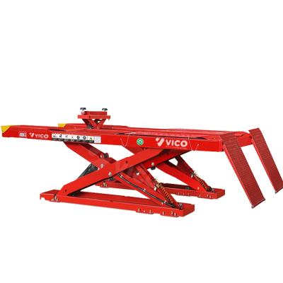 China Repair Maintencance Car Lifting Professional VICO 4T Wheel Alignment Scissor Lift Car Scissor Lift V-JSDB-A-8140 With CE for sale