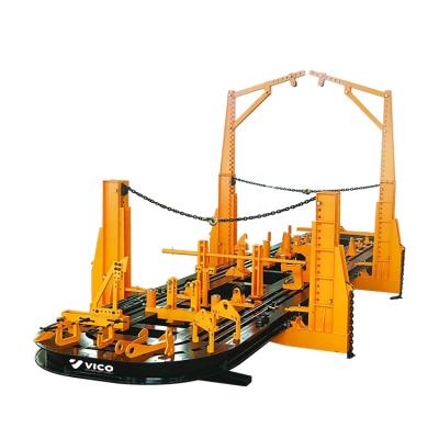 China Vico Heavy Truck Frame Machine Straightening Automatic Bench Support Frame Machine #VF9000 50T for sale