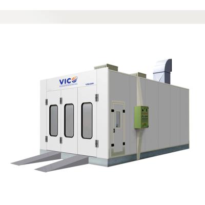 China Vico Car Spray Booth Repair Center Auto Paint Booth VPB-E600 with CE 7000L*4000W*4370H for sale