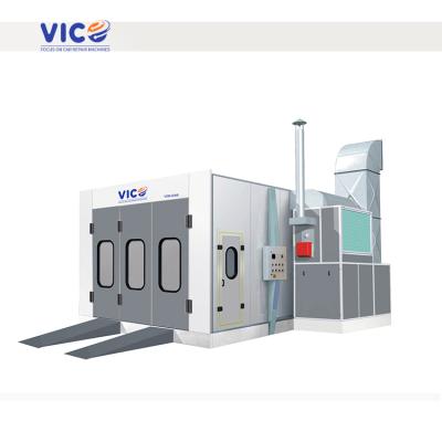 China Spray and Baking Hot Type Paint Booth VPB-SD68 Factory Collision Repair Vico Sales Service Center Car Diesel Outlet for sale