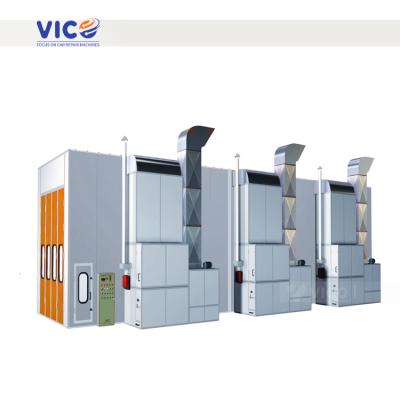 China Vico 20m Truck Bus Heavy Duty Spray Paint Booth High Quality Paint Booth #VPB-20000D for sale