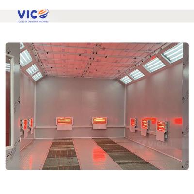 China VPB-E600 Car Spray Paint Booth Vico Car Spray Booth Paint Baking Spray Booth From Factory Outlets for sale