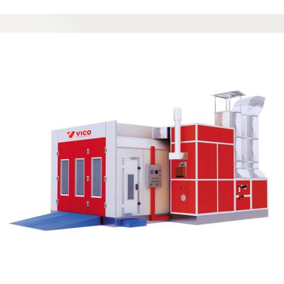 China Vico Auto Collision Spray Booth Body Shop Equipment Garage Center VPB-SD98 7000*5350*3400 mm for sale