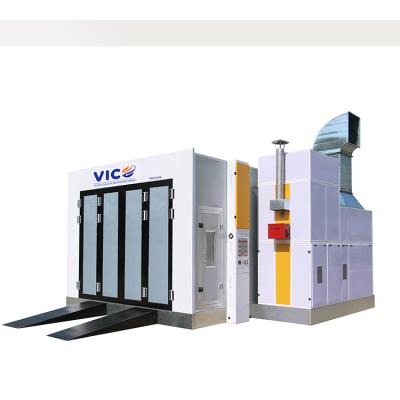 China Auto Spray/Vehicle and Oven Vico Collision Center Spray Paint Booth Automotive Paint Booth for Sale VPB-SD88 for sale