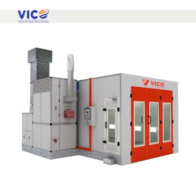 China Vico Car Diesel Portable Spray Booth Paint Booth Burner Spray Booths Spray Car Paint and Baking Room VPB-SD78 for sale