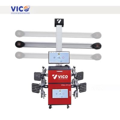 China High Quality Vico Auto Wheel Aligner Wheel Aligner Auto Tracking Beam #VWA-YT-L9 Factory Outlet High Precision for sale