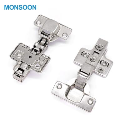 China Modern Butterfly One Way Kitchen Cabinet Hinge Soft Closing Adjustable Cam Hinge for sale