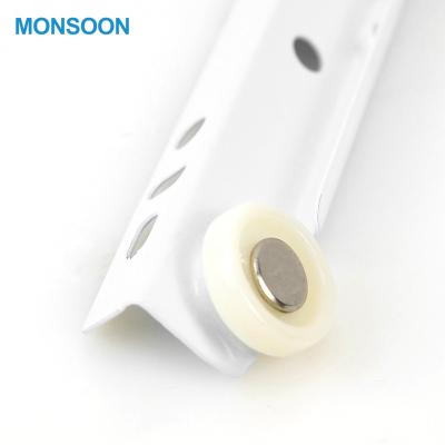 China MOBSOON B Modern Box Powder Box Drawer Slide Steel Slide with POM Wheel for sale