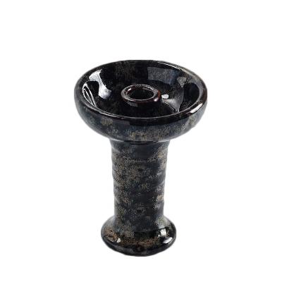 China Hookah Smoking Accessories Roll Ceramic Shisha Bowl High Quality Clay Shisha Bowl Russian Shisha Bowl Manufacturer China Factory Direct On Sale for sale