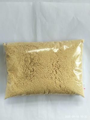 China Softening and Refining Brine High Exchange Capacity Yellow Amino Phosphate Chelate Resin for sale