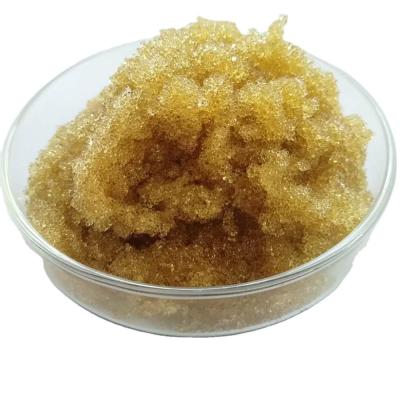 China Gel Amber Water Softening Resin For Effective Precious Metal Recovery And Waste Water Treatment for sale