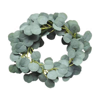 China Silk+plastic GM  Eucalyptus Garland Artificial Greenery Garland Eucalyptus Vines Faux Silver Dollar Eucalyptus Leaves Vines Plants for sale