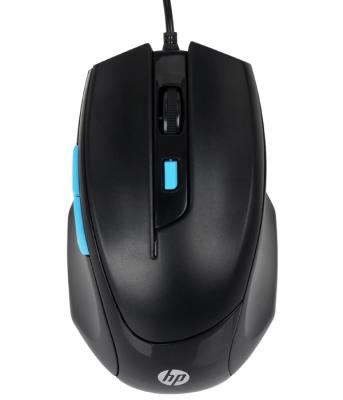 China HP 4 buttons Wired Gaming Mouse Ergonomic Design SI-956 With Black Color for sale