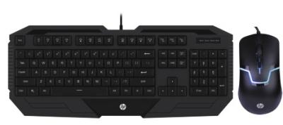 China HP GK1000 Wired Keyboard And Mouse Combo 1000-1600 Resolution OEM Available for sale