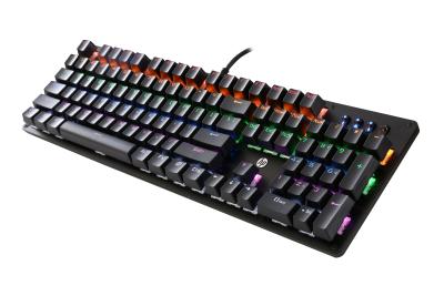 China 4.0mm Schlüsselverdrahtete weg-PC Gamer-mechanische Tastatur HP elegante/unbedeutende Art GK200 zu verkaufen