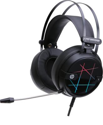 China Artículo atado con alambre diseño ergonómico del haz de la cabeza del acero de aleación del doble de las auriculares H160 del juego en venta