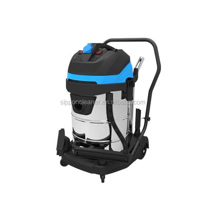 China Outdoor Super Powerful Industrial Steam Large Capacity Wet And Dry Vacuum Cleaner Lower Noise Motor for sale