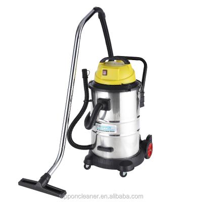 China 70L 1400W Low Noise Custom Handheld Cleaning Machine Steam Wet&Dry Industrial Vacuum Cleaner for sale