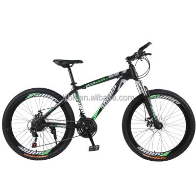 China Newest 2018 Popular Hot Sale Customized Steel Frame 24 Speed ​​Fork Aluminum Alloy 26 Inch Mountain Bike for sale