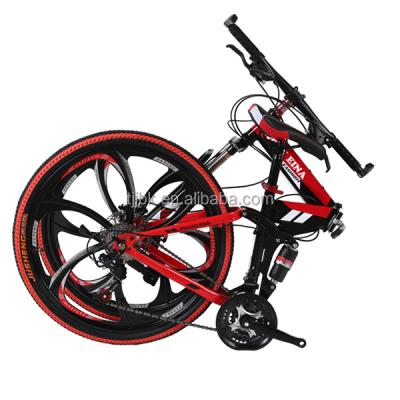 China Mountain Bike Folding Bike 21 Speed ​​26 Inch Best Selling New Style Steel Frame Customized Foldable Mountain Bike for sale