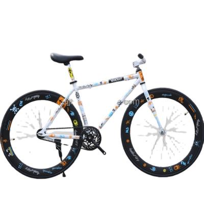 China Big Sale New Style Popular Wide Rim Colorful Fixed Gear Single Speed ​​Bike for sale