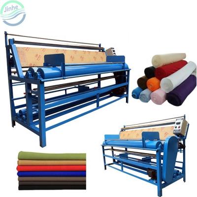 China Cloth Textile Cloth Rolling Rewinding Machine Fabric Meter Rolling Rewinding Roll Rewinder Inspection Rolling Finishing Winding Machine for sale