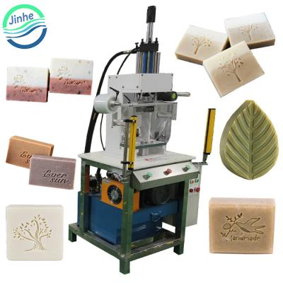 China Soap Block Bath Soap Logo Printing Press Forming Machine Soap Pneumatic Casting Soap Punching Machine Logo And Stamping Press Old for sale