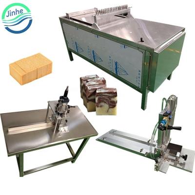 China Automatic Handmade Soap Bar Cutter Slicer Round Laundry Cutter Glycerin Soap Slitting Cutting Machine for sale