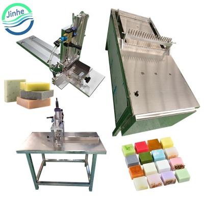 China Adjustable Pneumatic Handmade Soap Cutting Machine Bar Strip Cutter Low Length Soap Slicer Cutter Machine for sale