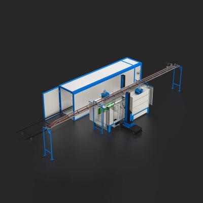 China Surface Treatment Low Cost Powder Coating Booth For Factory With Electrostatic Powder Coating Spray Machine for sale