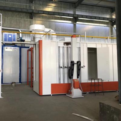 China Building Material Shops Electrostatic Powder Coating Spray Booth for sale