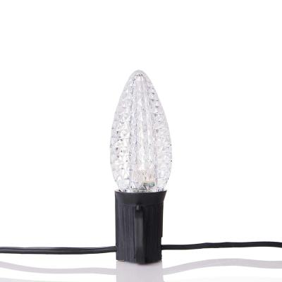 China PP Star C7 C9 Flickering LED Bulb Christmas Lights String Replacement Bulb E12 for sale