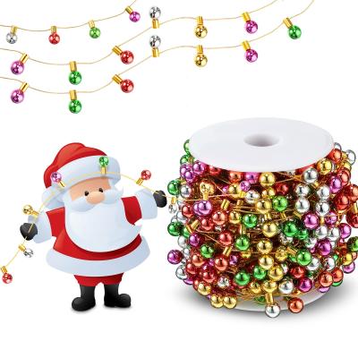 China String Ligths Replacement Zip Plug Christmas Beads String Lights Mini G40 Shaped Plastic No Electric For Tree Decoration for sale