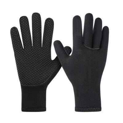 China Keep Warm And Anti-slip Neoprene Diving Ski Swimming Spearfishing Scuba 3mm Thermal Diving Gloves Factory Customization Gloves for sale