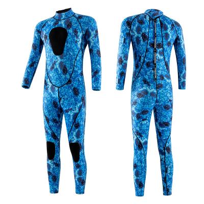 China Full Body Front Zip Wetsuit Anti-UV Diving Suit For Diving Snorkeling Surfing Swimming for sale