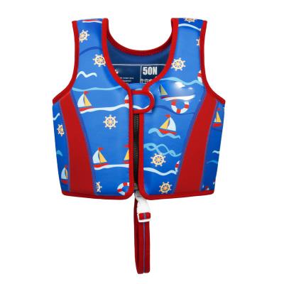 China Outdoor Sport Life Vest Kids Swim Vest Neoprene Float Swim Jacket Boys Girls Swimwear Life Jacket for sale