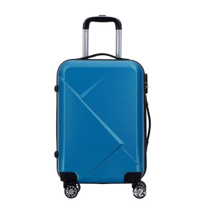 China ABS Hand Wheeled Hard Plastic Trolley Luggage for sale