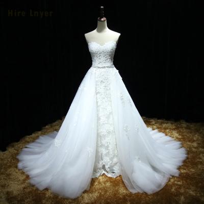 China Custom Made Lace Plus Size NAJOWPJG Up Size Beaded Abiti DA Sposa Online Store Wedding Dresses China Appliques Wedding Dress Aliexpress Opening for sale