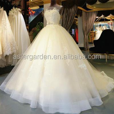 China Breathable Custom Made 2021 New Style Wedding Dress Lace Up Big Tow Wedding Dresses for sale