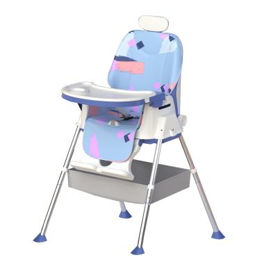 China 2022 Durable Baby Shampoo Chair Multifunctional Folding Highchair Seat Feeding Portable High for sale